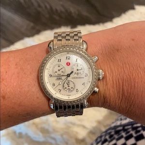 Michele CSX diamond watch